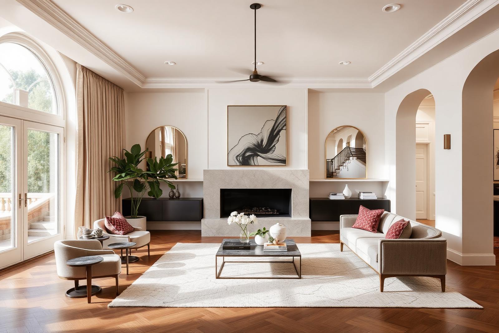 Warm home interior
